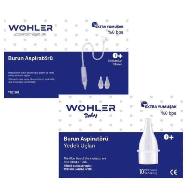 Wohler Nazal Burun Aspiratörü Başlangıç Set