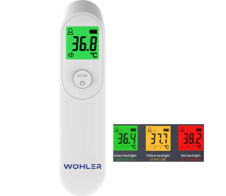 Wohler Temassız Dijital Ateş Ölçer - Görsel 9